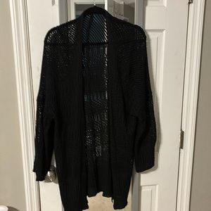 Oversized sweater cardigan